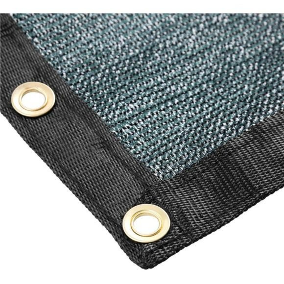 6 ft x 50 ft Privacy Screen Fence Heavy Duty Fencing Mesh Shade (Green) - Picture 5 of 6